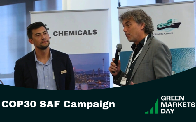 Green Markets Day 2025 – SABA Spotlight: COP30 SAF Campaign