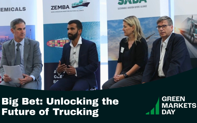 Green Markets Day 2025 – RFP Winners Announcement followed by Big Bet: Unlocking the Future of Trucking